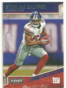 2018 Panini Playoff - STERLING SHEPARD #140 base - New York Giants 🏈 - Picture 1 of 2