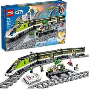 LEGO City Express Passenger Train Set 60337 Remote Controlled Toy W/ Real Light