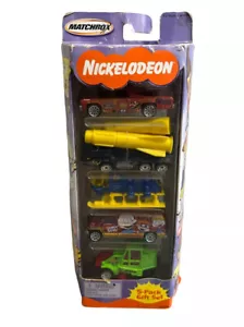 VINTAGE 2002 Assortito Confezione da 5 Matchbox Auto Nickelodeon - Foto 1 di 8