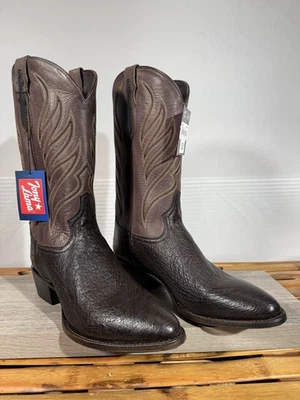 Botas de Vaquero Tony Lama Para Hombre Ray Mink Talla 13 D Suave Avestruz MT8025 Nunca Usadas Foto 1 de 4