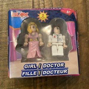 Nuovo Top Blox attrice e dottore 2 pezzi miniatura - Foto 1 di 7