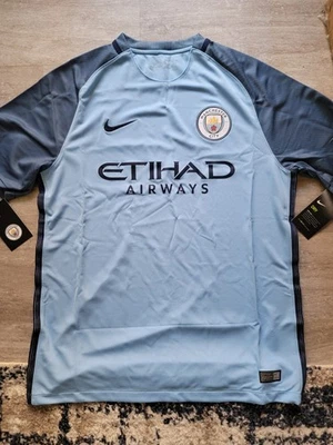 Camiseta Nike Manchester City 2016/17 local réplica para hombre L Foto 1 de 2