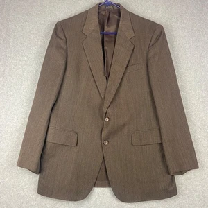 Austin Manor Tweed Blazer Sakko Herren 42R Zwei Knopf Beige Wollmischung Sportmantel - Bild 1 von 8