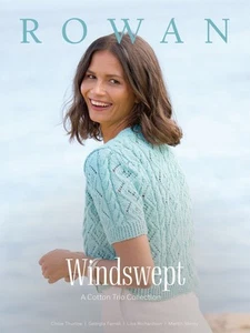 Libro de patrones de tejido para Rowan Cotton Trio - Rowan Windswept - Imagen 1 de 13