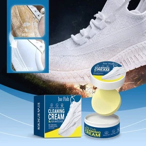 Multi Functional Cleaning Cream for White Shoes No Wash Shoe Upper Stain Removal - Picture 1 of 6