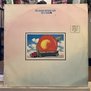 [ROCK/POP]~VG+ 2 DOUBLE LP~The ALLMAN BROTHERS BAND~Eat A Peach~[1972]~GERMANY~ - Picture 1 of 8