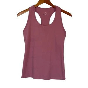 Beyond Yoga Step Up Racerback Tank Top Women X Small Pink Workout Activewear - Picture 1 of 7