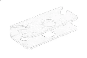 Support, câble de frein OE IVECO 500326063 - Imagen 1 de 8