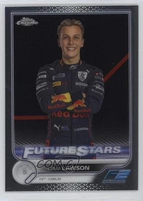 2022 Topps Chrome Formula 1 F2 Racers Future Stars Liam Lawson #81 - Image 1 of 2