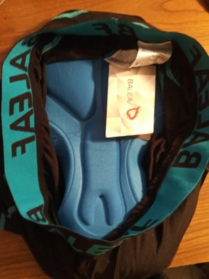 Pantalones Cortos Acolchados Para Hombres Talla XL Bicicleta Ciclismo Baleaf Ropa Interior MTB Forro Verde azulado -NUEVOS Foto 1 de 4