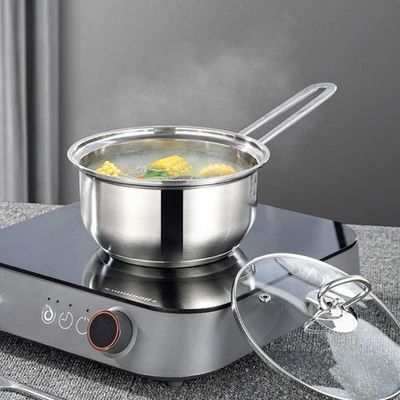  Pentolino Latte Induzione Pentola Per Zuppa Swe Pot Con Coperchio Il - Immagine 1 di 4