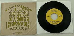 Donovan~Wear Your Love Like Heaven/Oh Gosh/45-NM Vinyl/NM Pic Sleeve/M Labels - Picture 1 of 2