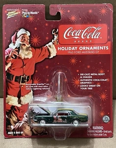 Johnny Lightning Coca Cola 1965 Ford Mustang GT Christmas Ornament Sealed - Picture 1 of 5