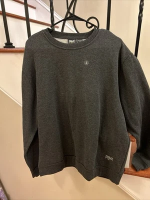 Everlast 男式灰色圆领运动衫,尺寸 L — 第 1/4 张图片