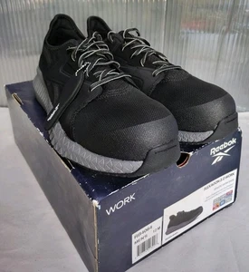 Reebok Flexagon Force  Composite Toe WR Work Shoe  Black Sz 12 M - Picture 1 of 15