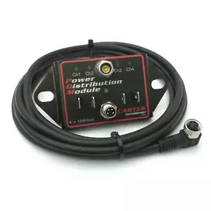 Cartek 4 Channel Power Distribution Module With No LED Push Button Switches - Picture 1 of 2