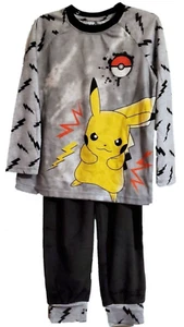 NWT - Pokemon Pikachu Boys Long Sleeve Pajamas Set, 2-Piece - XS 4/5 - Picture 1 of 7