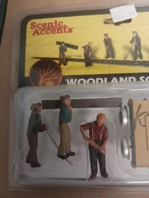 Woodland Scenics O Scale Rail Workers. 8 Pcs. # A2747 - Image 1 of 2