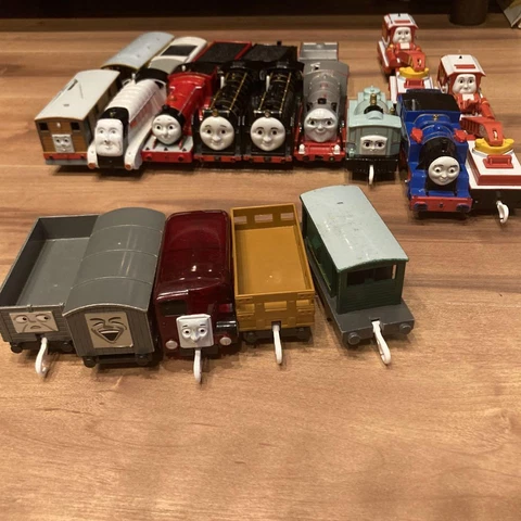 Thomas Friends Figure Train Spencer Hiro Merlin Lexi Rocky Bertie Anime Lot Cover