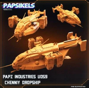 Papz Industries UDS9 Chenniy Dropship | DnD Miniatures | Tabletop Gaming| - Picture 1 of 1