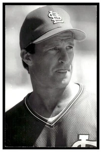 Postal de béisbol vintage de los Cardenales de San Luis de Jim Riggleman (1990) Rd4 - Imagen 1 de 2