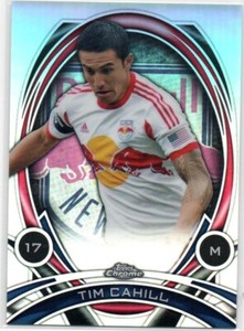 2014 Topps Chrome MLS IN FORM #IF-TC Tim Cahill NEW YORK RED BULLS insert 92