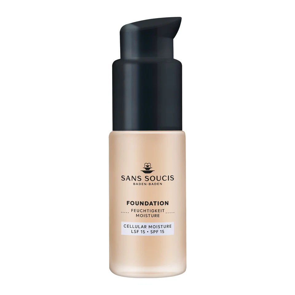 Sans Soucis Cellular Moisture Foundation Nr.10 Sand Beige LSF 15 30ml - Bild 1 von 1