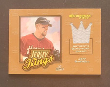 2002 Donruss Jersey Kings Jeff Bagwell JK-9 /250