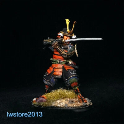 1/32 54mm Shimazu Toyohisa Warrior Man Resin Miniatures Figures Figurines Model - Image 1 of 4