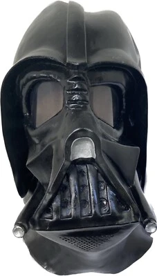 VTG 1995 Star Wars Darth Vader Mask Helmet Latex Halloween Lucasfilm Original - Image 1 of 4