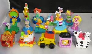 McDonalds McDonald's Birthday Train Complete Set 15 Barbie Snoopy Muppets ET - Picture 1 of 13