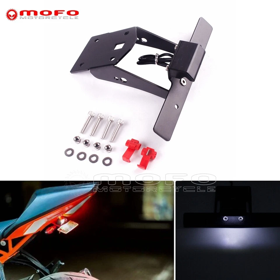 Tail Tidy LED License Plate Holder For KTM RC125 RC200 RC250 RC390 15-2020 2013 - Image 1 of 4