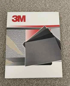 3M 734 nass oder trocken P400 P800 P1000 P1200 beschichtete Schleifblätter 50er Pack 230x280mm - Bild 1 von 6