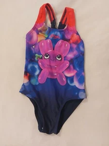 Speedo Girls Swimsuit Age 2-3 years pink purple blue balloons worn once - Picture 1 of 3
