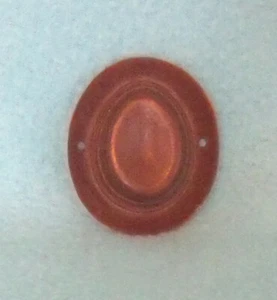 Vintage Toy Cowboy Hat in Brown Plastic - Picture 1 of 5