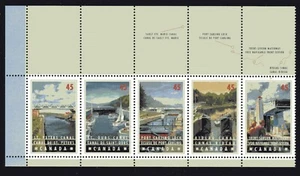 1998 Canada SC# BK 208b-Canals of Canada-booklet of 10-M-NH - Picture 1 of 4
