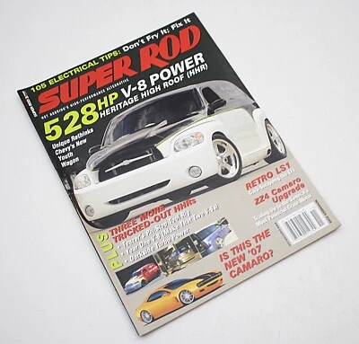SUPER ROD Magazine Nov 2005 ZZ4 Camaro 528hp HHR Retro LS1 Turbo Power Hot Rods - Image 1 of 3