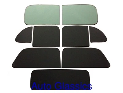 1937 1938 Chevrolet 2 Door Sedan Auto Glass Classic Restoration Windows Chevy — 第 1/2 张图片