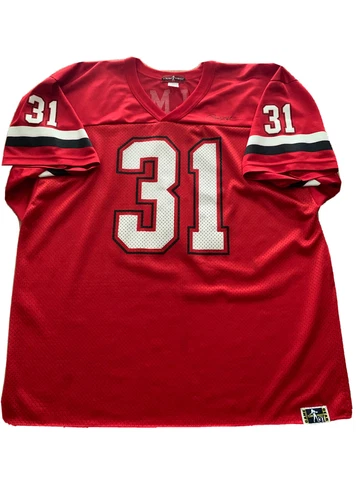 Priest Holmes #31 Team Priest Game Gear Red Football Jersey Mens XL Chiefs Cover