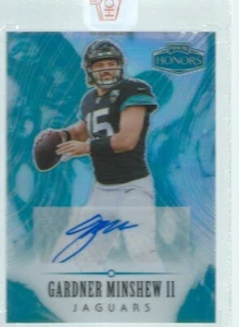 GARDNER MINSHEW II 2020 PANINI HONORS PRIZM AUTO #D 3/7 - Picture 1 of 1