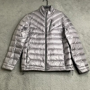 Spyder Syrround Down Jacket Medium Gray 205400 Quilted Outdoor Warmth - Picture 1 of 11