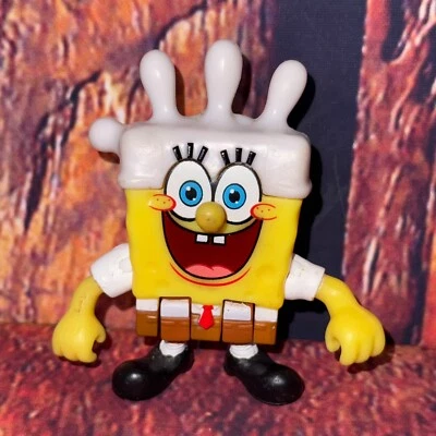 Fisher Price Imaginext Bob Esponja Pantalones Cuadrados Guante Mundo Sombrero Mano Figura de Acción Foto 1 de 4