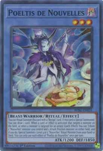 3x YUGIOH 1A ED WISU-EN031 POELTIS DE NOTICIAS SUPER RARO CASI NUEVO (NUEVO) - Imagen 1 de 1