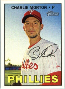 2016 Topps Heritage High Number #548 Charlie Morton Philadelphia Phillies - Picture 1 of 1