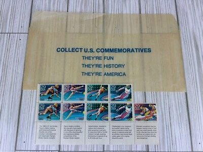 Vintage US Stamps 29 Cents Winter Olympics MNH Ski, Skate, Hockey, Sled - Image 1 of 3
