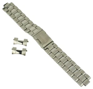 Cinturino di Ricambio Uomo Acciaio Inox Color Argento 20mm Timex T2N816 - Foto 1 di 3