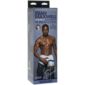 Signature Cocks Isiah Maxwell 10" Ultraskyn Cock w/ Removable Suction Cup - Picture 1 of 5