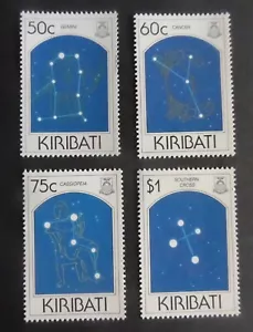Kiribati 1995 Night Sky sobre Kiribati SG465/8 UM MNH sin montar como nuevo - Imagen 1 de 1
