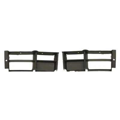 Set of 2 Left & Right Primed Bumper Grille For 97-2000 BMW 528i 2001-2003 530i - Image 1 of 4