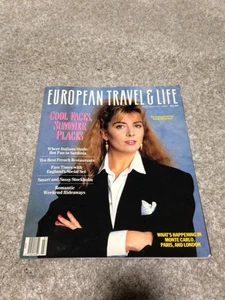 EUROPEAN TRAVEL & LIFE MAGAZINE JULY/AUGUST 1987 NATASHA RICHARDSON - Picture 1 of 6
